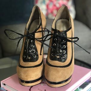 COPY - Bebe Lace Up Heels